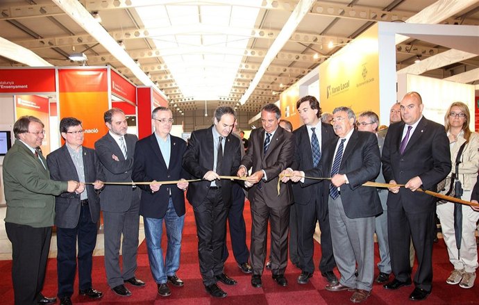 Inauguración de la Feria de Formación Profesional y Trabajo de Lleida.