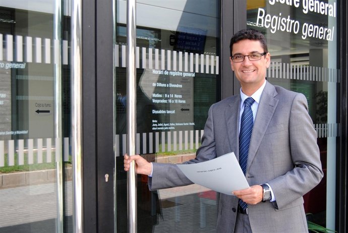 Francisco Mora, candidato a rector de la UPV.