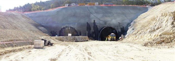 Túnel de Prado, en la provicia de Ourense