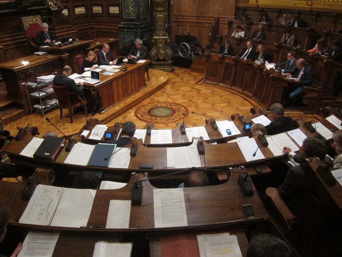 Pleno del Ayuntamiento de Barcelona