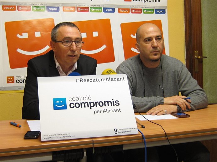 Joan Baldoví y Tomás Mestre