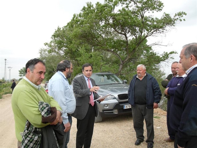 Xavier de Pedro se ha desplazado a Boquiñeni