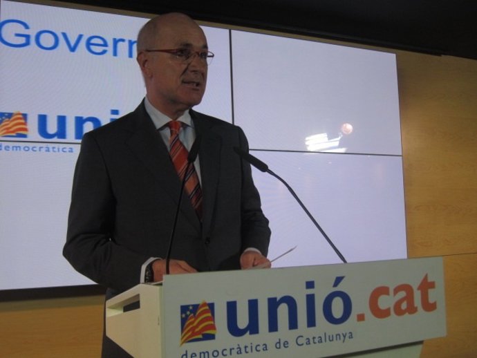 Josep Antoni Duran, UDC (Archivo)