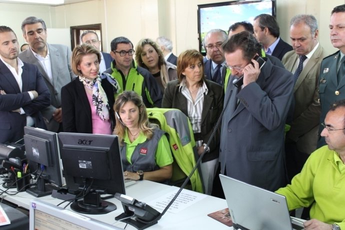 De Llera en la activación del dispositivo para la romería hoy