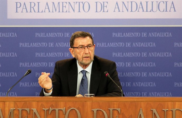 El presidente del Parlamento de Andalucía, Manuel Gracia