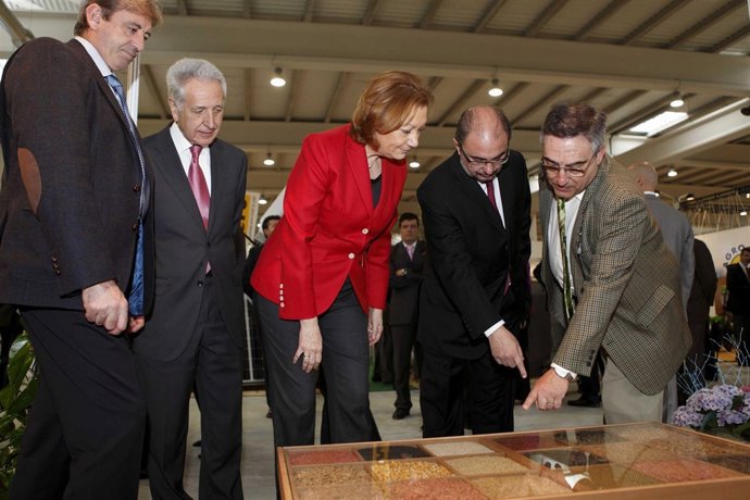 Rudi visita la 13ª Feria de Ejea.