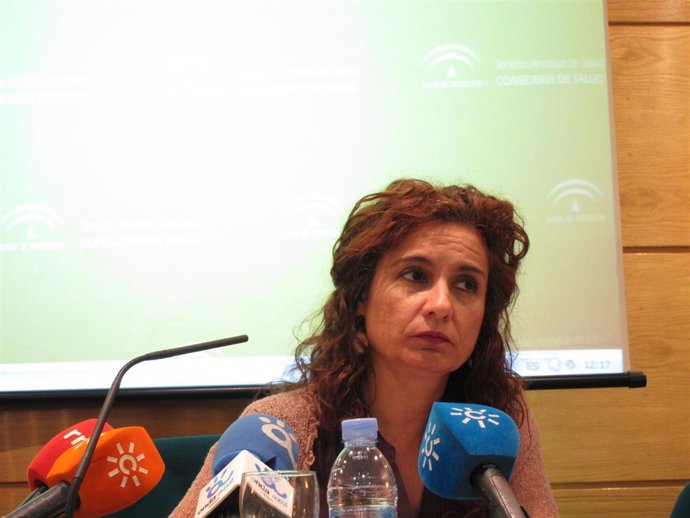 La consejera de salud, María Jesús Montero