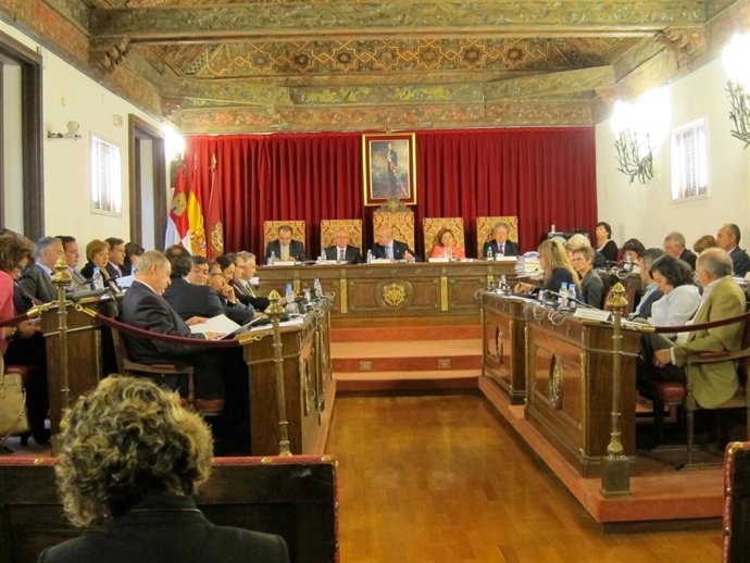 Imagen del Pleno de la Diputación de Valladolid