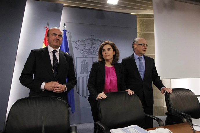 Santamaría, Montoro y De Guindos
