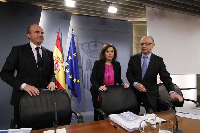 Santamaría, Montoro y De Guindos
