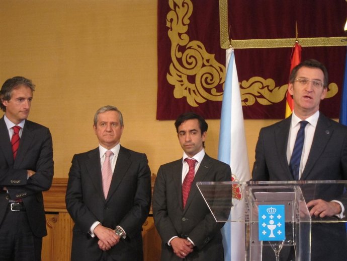 El presidente de la Xunta y el presidente de la FEMP