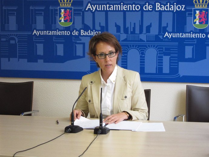 Portavoz del equipo de gobierno local Badajoz, María José Solana