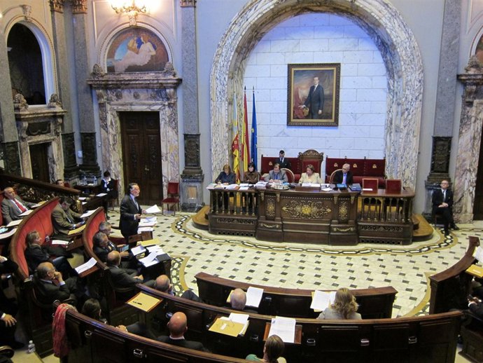 Grau en su intervención en el pleno