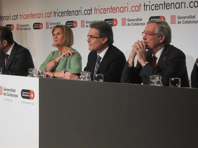 Commemoración de la caída de Barcelona el 1714