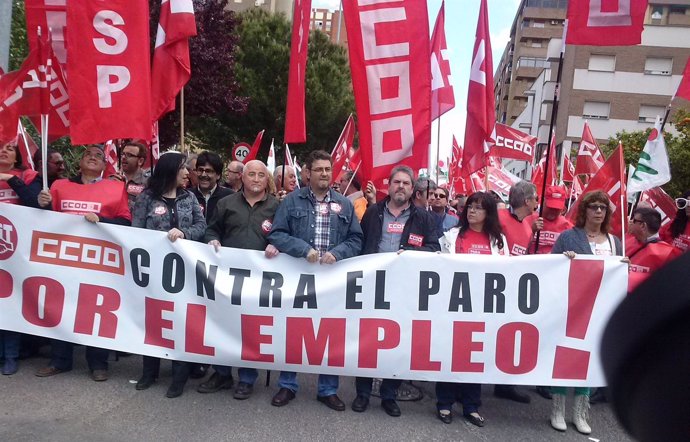 Manifestación en Talavera