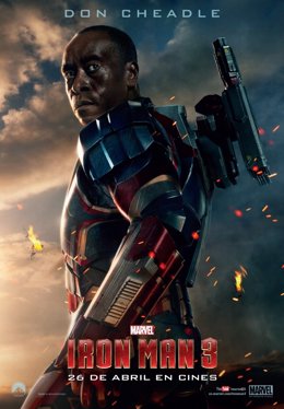 Don Cheadle en Iron Man 3