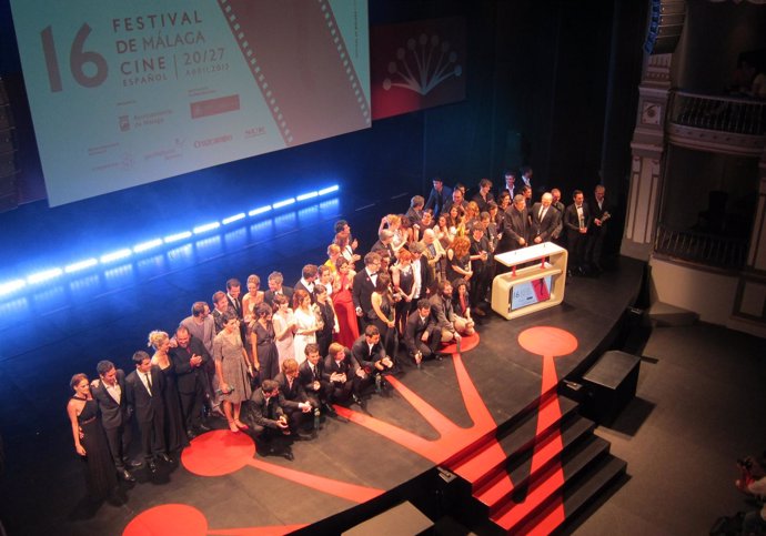 Galardonados en la 16 edición del Festival de Málaga Cine Español