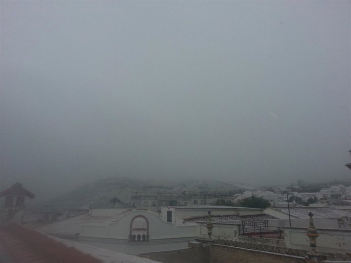 Nieve en Guadalcanal