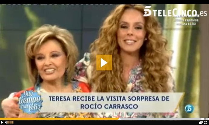 Rocío y Maria Teresa Campos