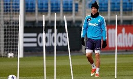 Cristiano Ronaldo entrenamiento
