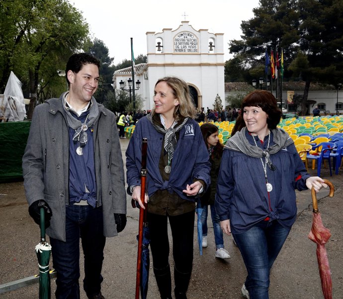 Casero asiste a la Romería a la Virgen de las Viñas 
