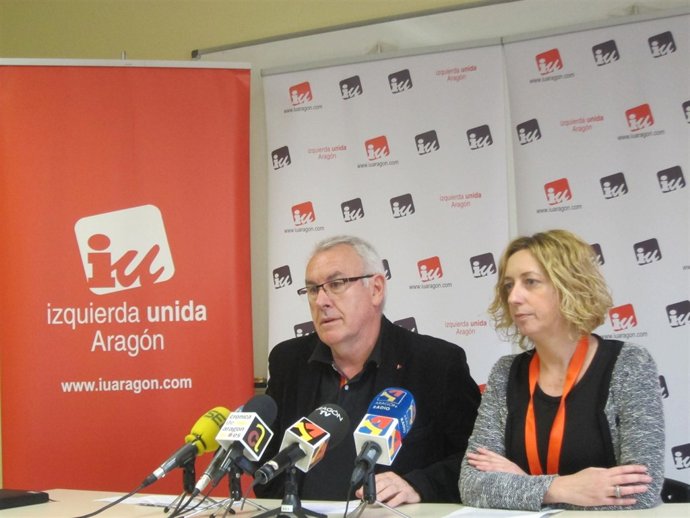 Cayo Lara y Patricia Luquin