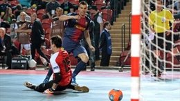 El Barcelona, tercero en la copa de Europa de Fútbol Sala