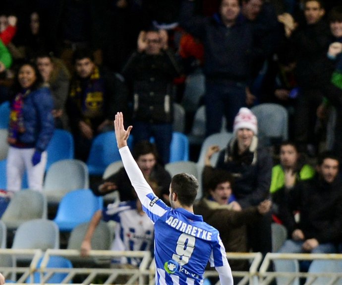 La Real firma una obra de 'Champions'