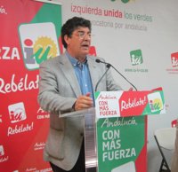 Valderas asegura que colaborará "muy estrechamente" con el nuevo coordinador general de IULV-CA