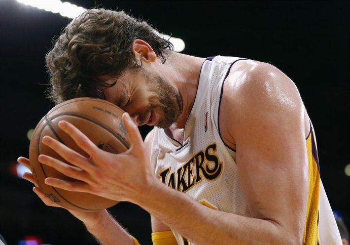 Pau Gasol, de los Angeles Lakers