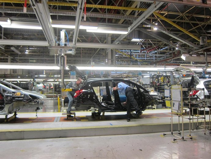 Planta de Opel en Figueruelas.