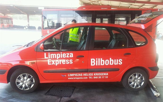 Bilbobus, servicio de limpieza