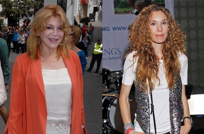 La Baronesa Thyssen en Casares y Blanca Cuesta madrina ONG