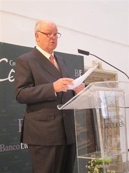 El presidente del Banco Etcheverría, Javier Etcheverría