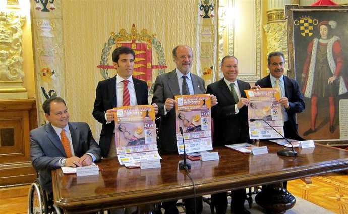 Presentación Champios Cup 2013 en silla de ruedas