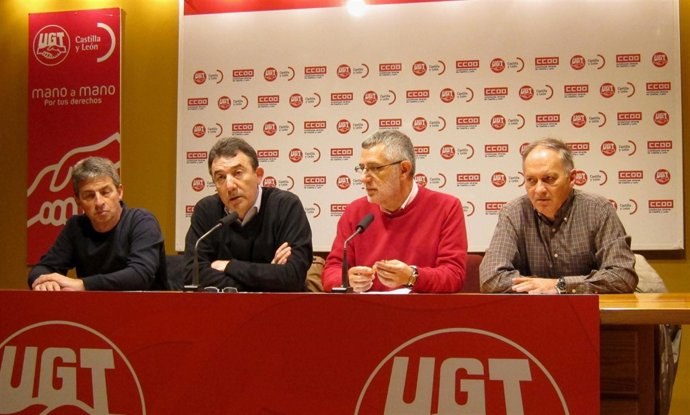 UGT y CC.OO presentan de la movilización del 1 de Mayo.