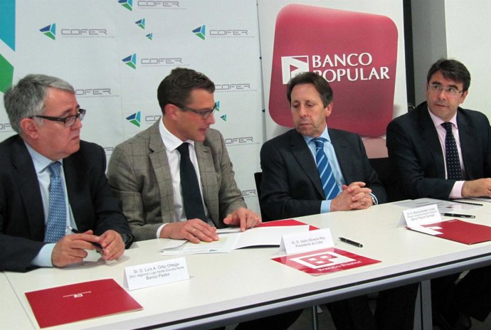 BANCO PASTOR FIRMA UN ACUERDO CON LA CONFEDERACIÓN DE EMPRESARIOS DE FERROLTERRA
