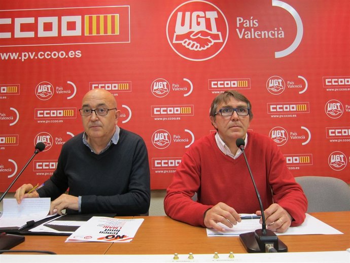 Rueda de prensa de presentación de las manifestaciones del 1 de mayo