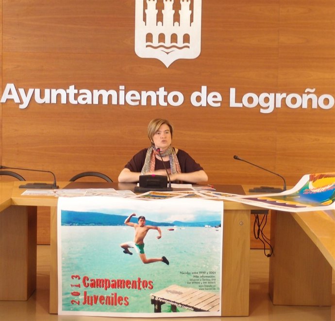 Corres, en la presentación de los campamentos 