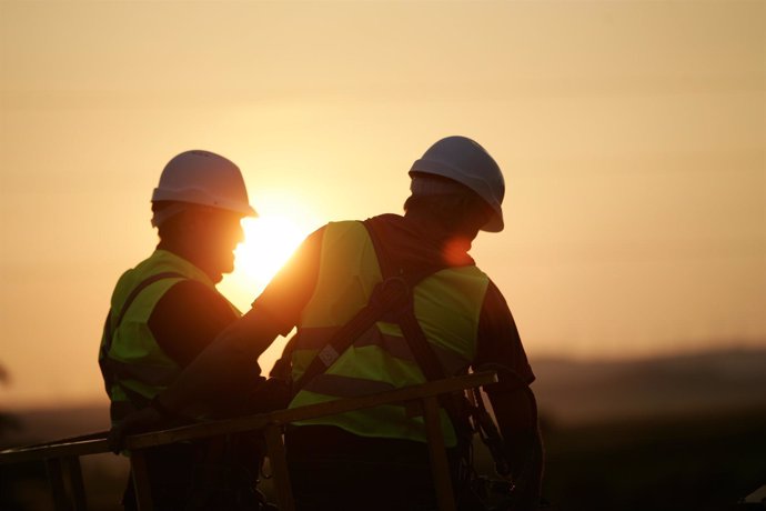 Trabajadores de la construcción