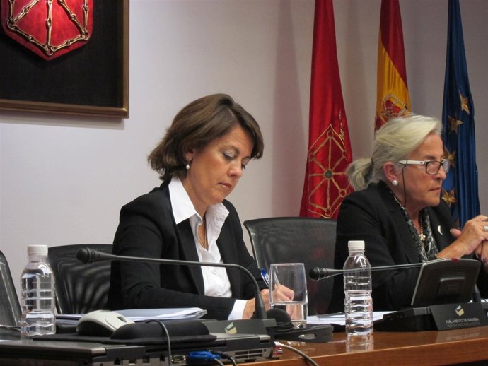 La presidenta del Gobierno de Navarra, Yolanda Barcina.