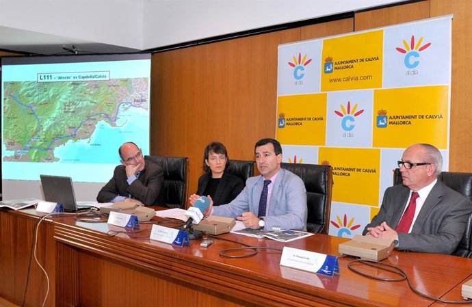 Company en rueda de prensa