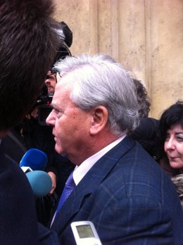 Díaz Alperi a su salida del TSJCV