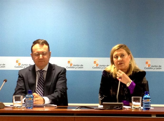 La consejera de Hacienda, Pilar del Olmo