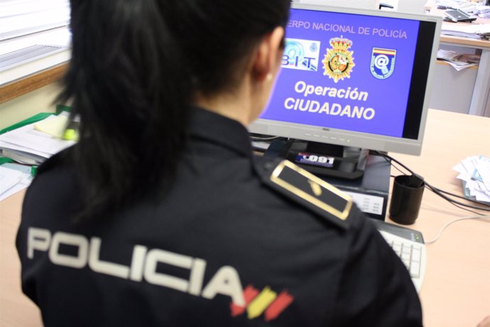 Operación Ciudadano de la Policía Nacional contra la pornografía  infantil