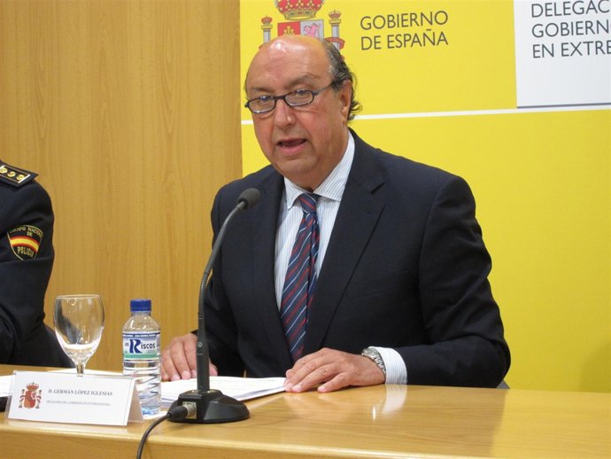 Germán López Iglesias, delegado Gobierno Extremadura