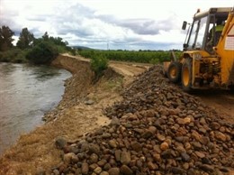 Obras, Vegas Altas Guadiana, inundaciones