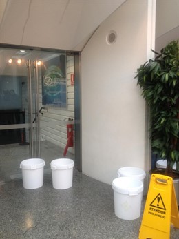 Esquerra Unida denuncia de nuevo la aparición de goteras en l'Hemisfèric