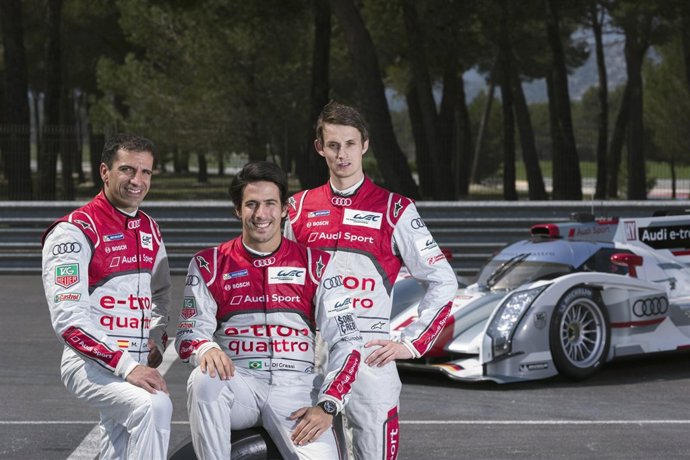 Marc Gené, Di Grassi y Jarvis