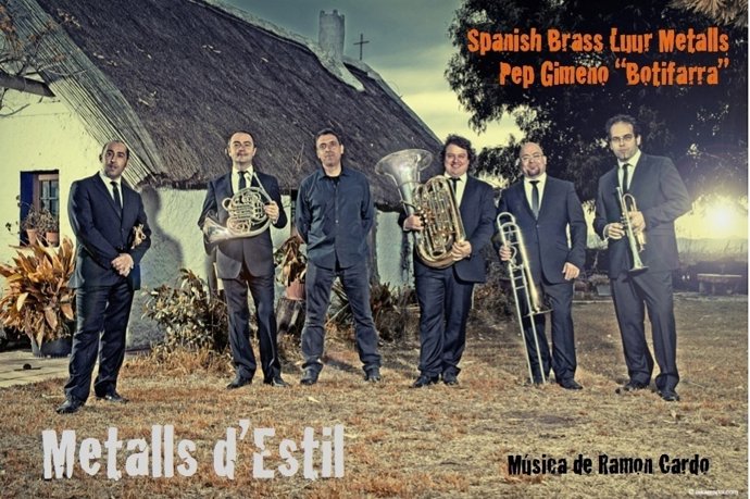 Spanish Brass Luur Metalls y "Botifarra" presentan Metalls d'Estil en el Olympia